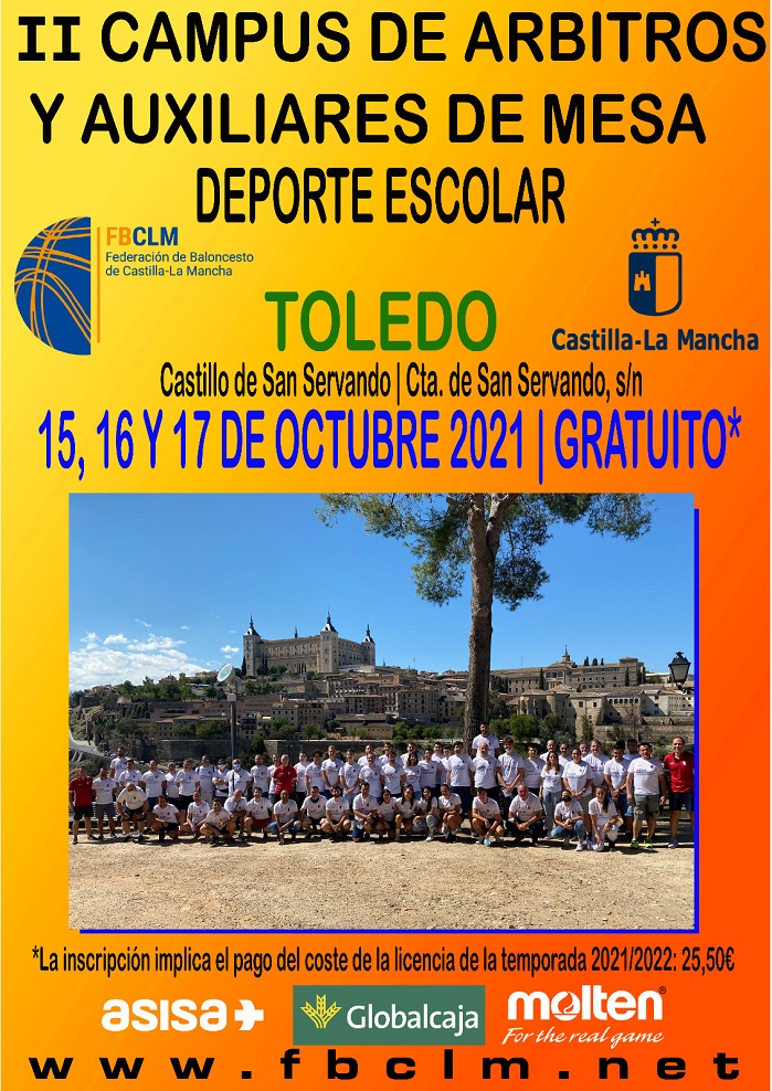 fbclm's tweet photo. Formación Arbitral | Abierto plazo de inscripción para el II Campus de Árbitros Escolares y Oficiales de Mesa.
TODA LA INFO👇👇
📰 https://t.co/qbqdcujLSr
📸FBCLM
#PasionXBasketCLM https://t.co/g4rgLi1Zo9