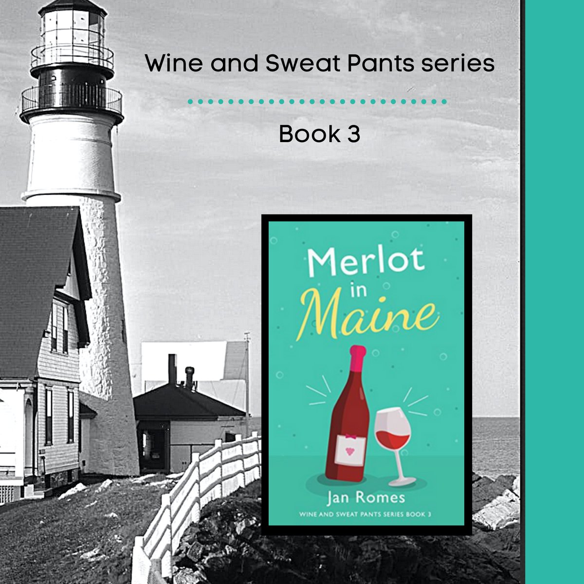 MERLOT IN MAINE 🍷🍷🍷🍷

Sometimes the only way to truly start over is to move. That’s exactly what Elaina Samuels and her unruly band of cohorts decided to do. 🚘

amzn.to/2jhxkl5 💕

#friendship #womensfiction

<a href="/JanRomes/">Jan Romes</a>