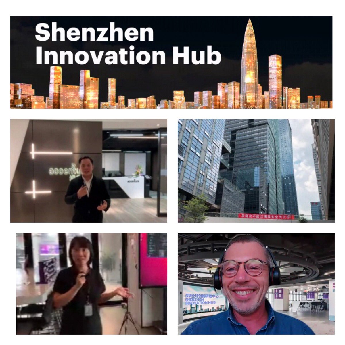 My second (virtual) visit to the Shenzhen Innovation Hub this year - thank you @DigiCustX and team for being amazing hosts .. what a start to the day ! #innovation