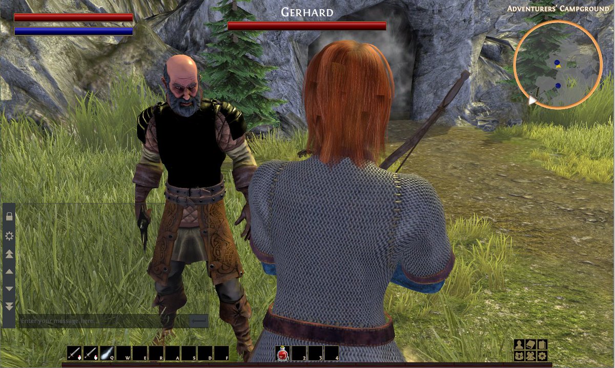 journeys_ARPG's tweet photo. Meet Gerhard.
A hardened adventuring veteran who has seen it all and isn't impressed with the new breed of hopeful adventurers.
Coming soon to Treacherous Journeys!
#teasertuesday #indegaming #Multiplayer #fantasy #arpg #dkgame #madewithunity https://t.co/Kc9iOI1CJv