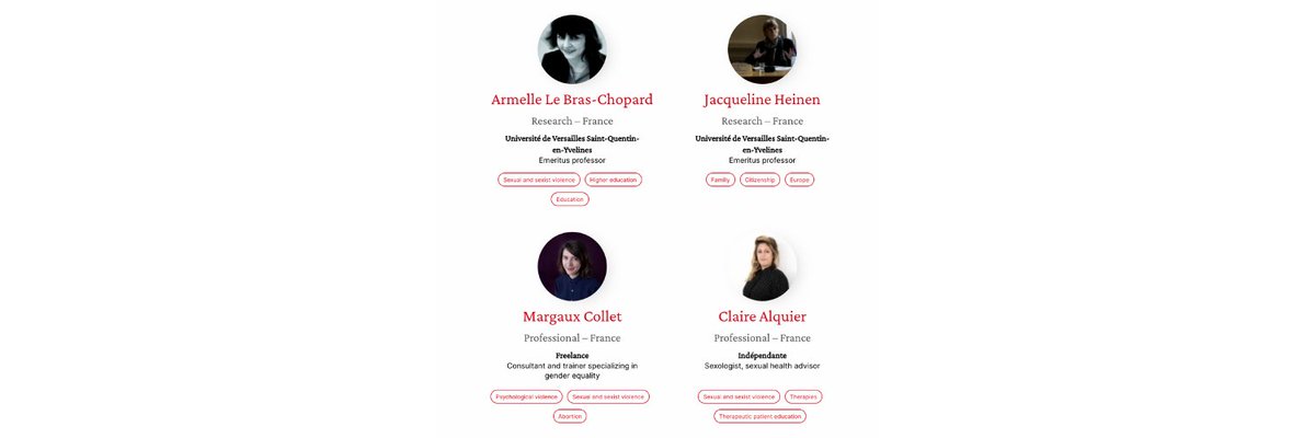 Expertes Genre / Gender Experts tweet media