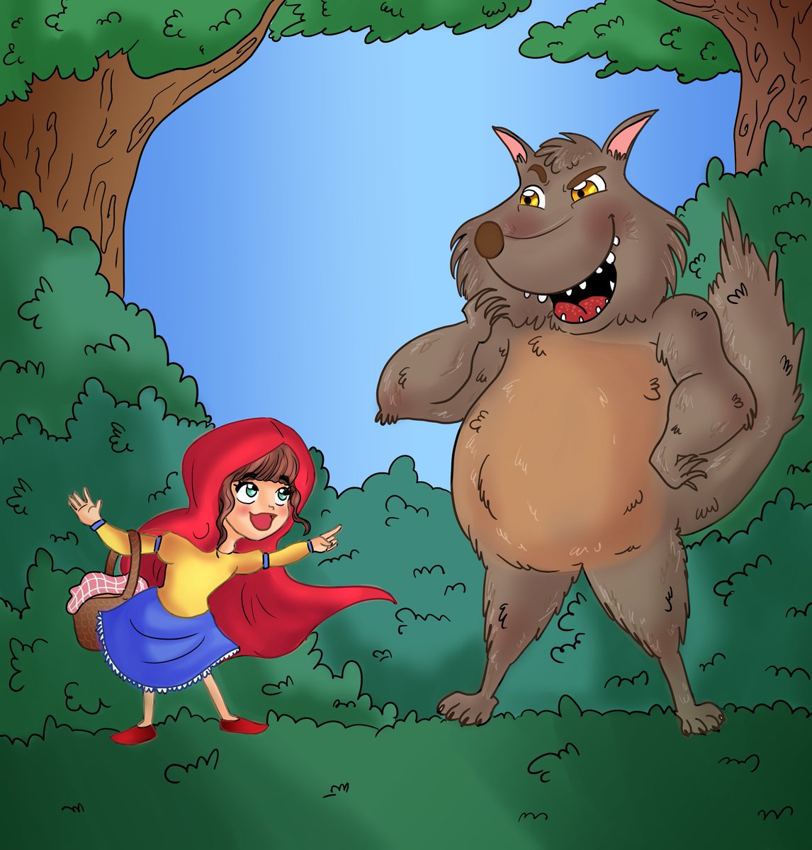 How about your thuesday? how is it going?
:)
#remembertosmile #kidillustration #ChildrensBooks 
 #italianillustrator