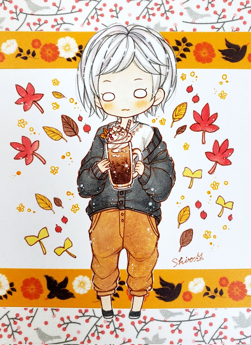 チョコ香る秋と代理ちゃん🍂🍁🍫 