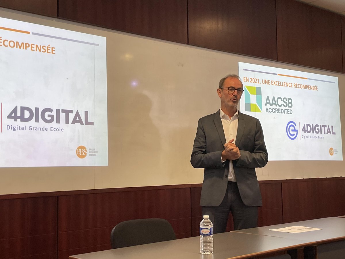 "L’AACSB valide ce qui est fait ici à Brest mais aussi ce que nous faisons en Chine" explique <a href="/LPontet/">Luc Pontet</a> Directeur délégué <a href="/BrestBS/">Brest BS</a>