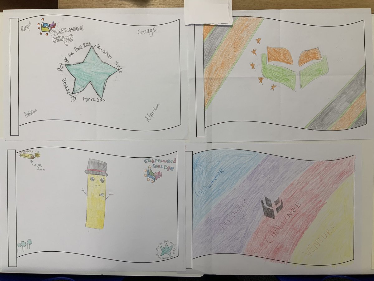 CharnwoodSeven's tweet photo. Charnwood College flag design finalists… https://t.co/srwd3QmeZt