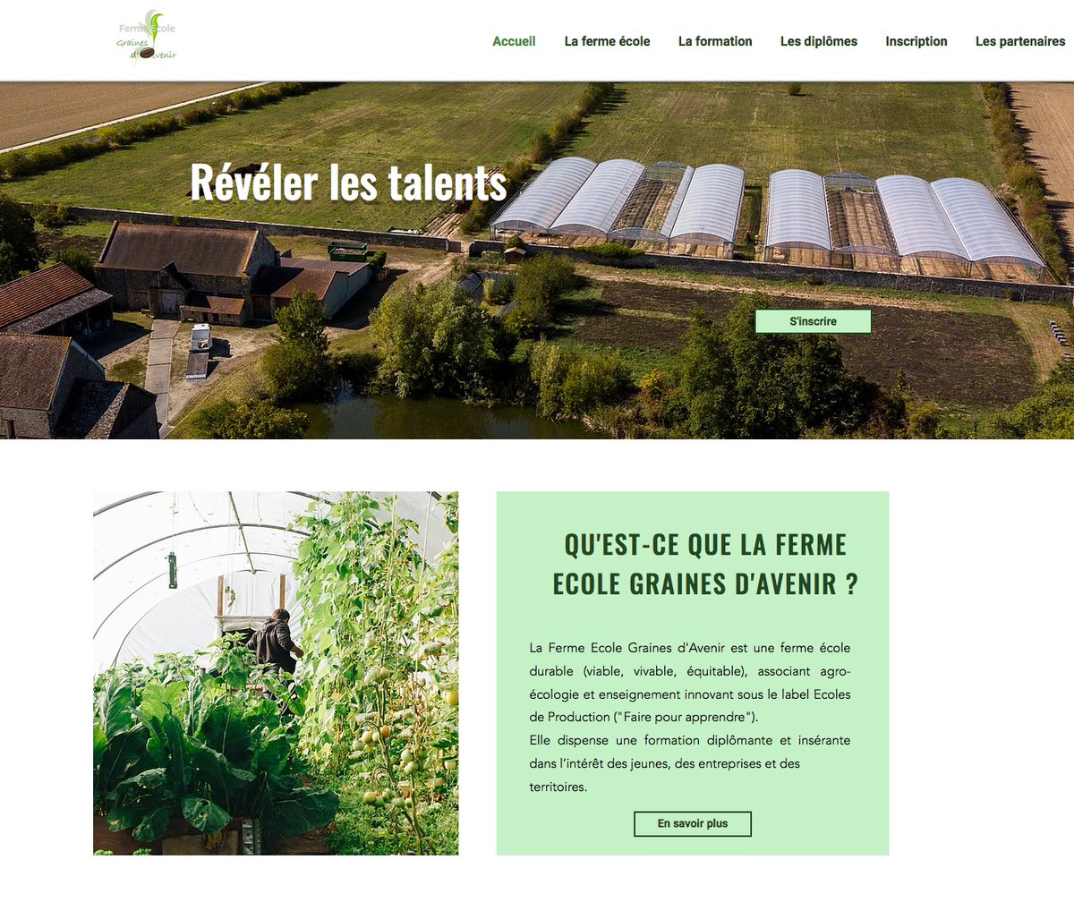 Votre ado a entre 15 et 18 ans, aime la nature et a envie d'un métier technique, manuel, varié et créatif ! Cette formation est faite pour lui/elle ! 👨‍🌾
Il est encore temps de l'inscrire à la Ferme École Graines d'Avenir, à #Magny78 !
Plus d'infos ➡️ ferme-ecole.org