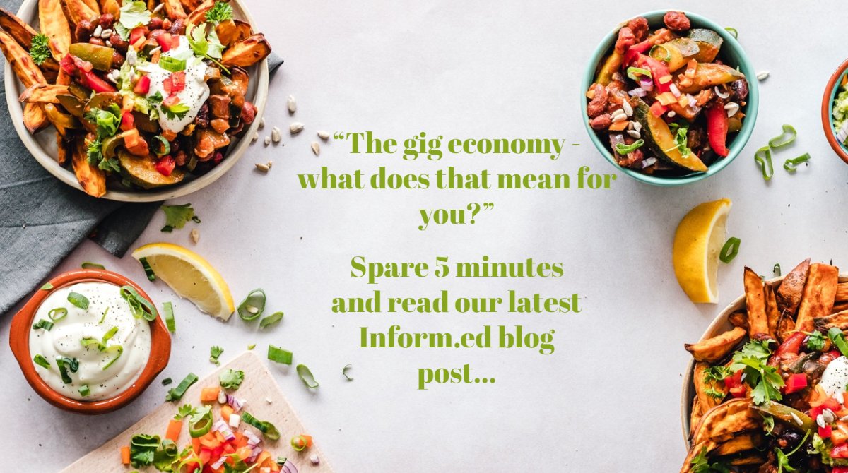 uofedcareers's tweet image. You’ve probably heard the phrase “gig economy” in the news, or when researching part-time work. In our latest Inform.ed blog post, our student intern, Stephanie Gray, explains what it means and how it is relevant to you: ow.ly/irjE50GhH4W #EdCareersPTJobs #ExperienceWorks