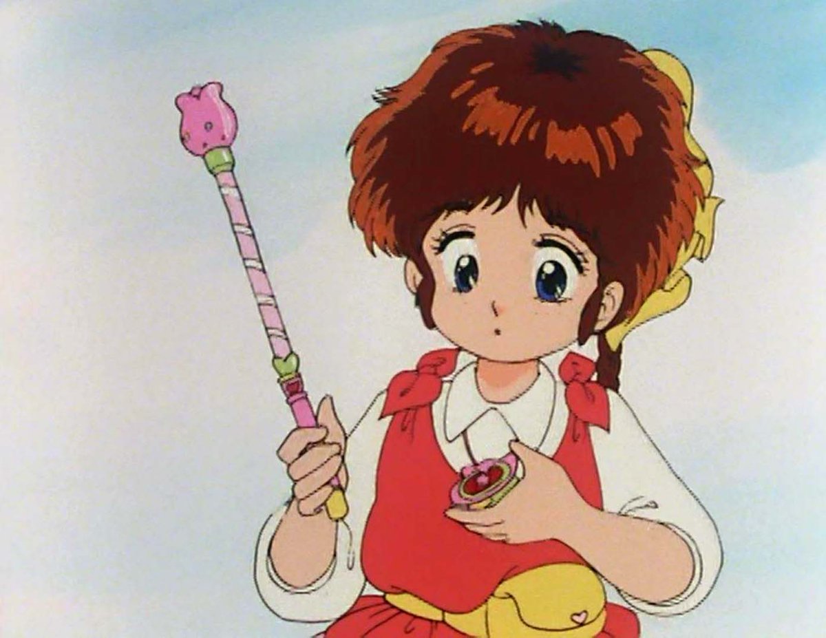 魔法道具もらった直後感。 #魔法の天使クリィミーマミ #魔法の妖精