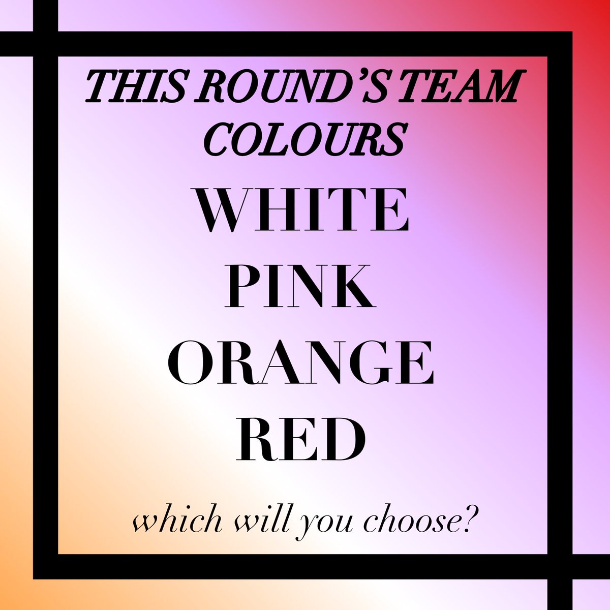 ColourAThon's tweet photo. Hi everyone! After a lot of waiting, here are this round’s team colours, prompts and rules! Choose your colours and books wisely ;)) Sign ups open tomorrow!! https://t.co/RZ3n4eyw2I