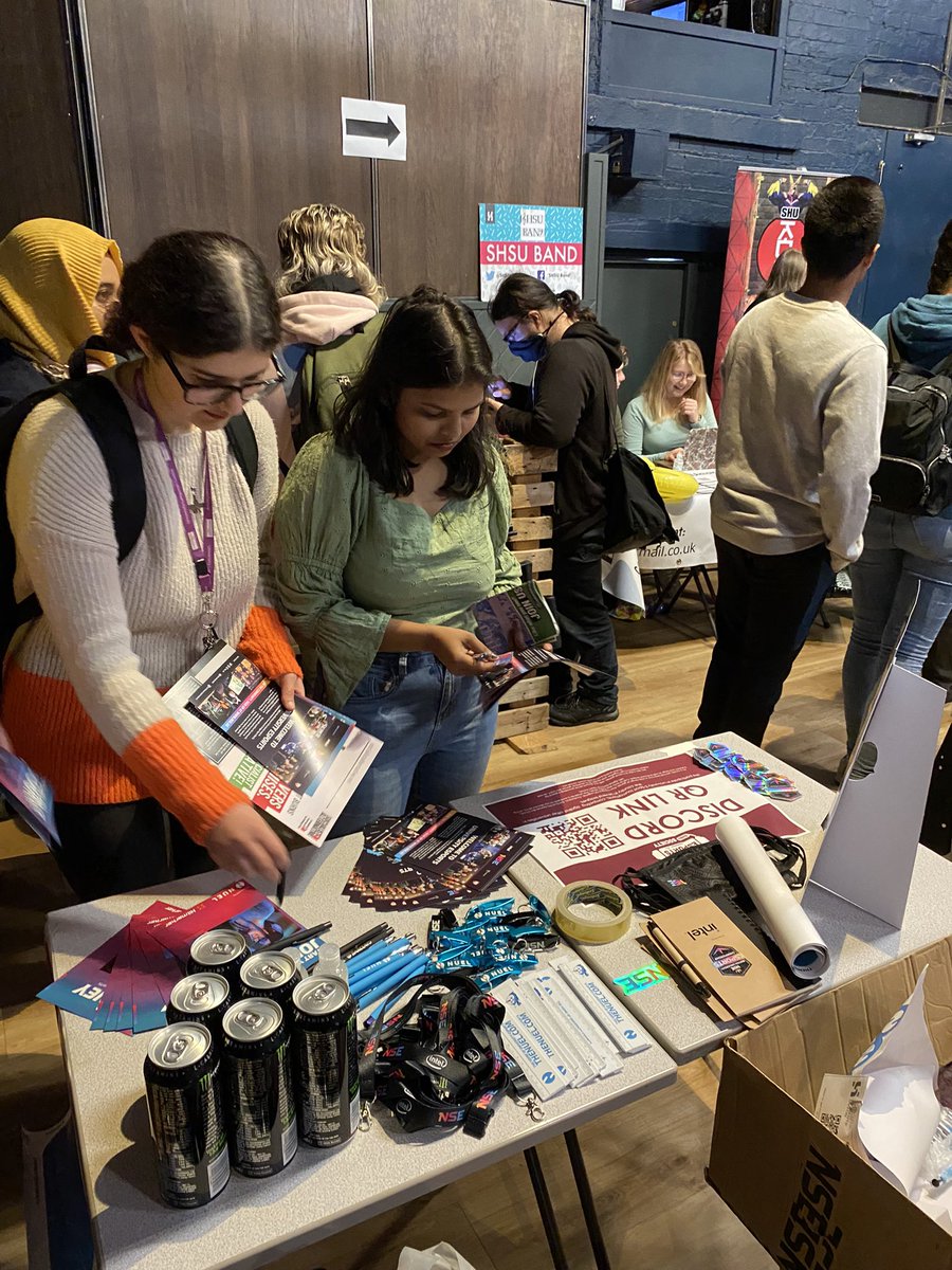 SHSU Esports (@shuesports) on Twitter photo The fairs in full swing! Come down to The Leadmill guys and sign up, grab a Monster, and meet the team! Huge thanks to <a href="/nse_gg/">National Student Esports</a> & @theNUEL for the supplies! ❤️ The fairs in full swing! Come down to The Leadmill guys and sign up, grab a Monster, and meet the team! Huge thanks to <a href="/nse_gg/">National Student Esports</a> & @theNUEL for the supplies! ❤️