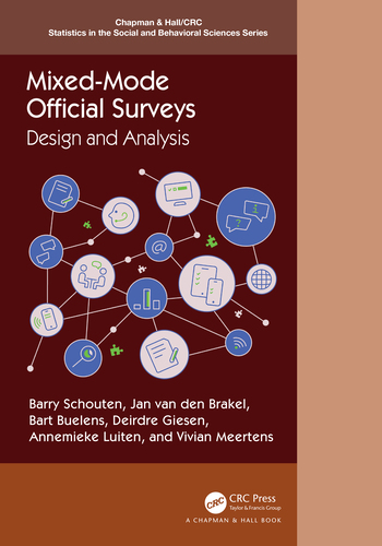 RobCalver5's tweet photo. Published today by @CRC_MathStats, a groundbreaking book on '#MixedMode Official #Surveys'. https://t.co/XXC116ZvHo #surveymethodology #statistics #datascience #officialstatistics https://t.co/qpg82sRrdn