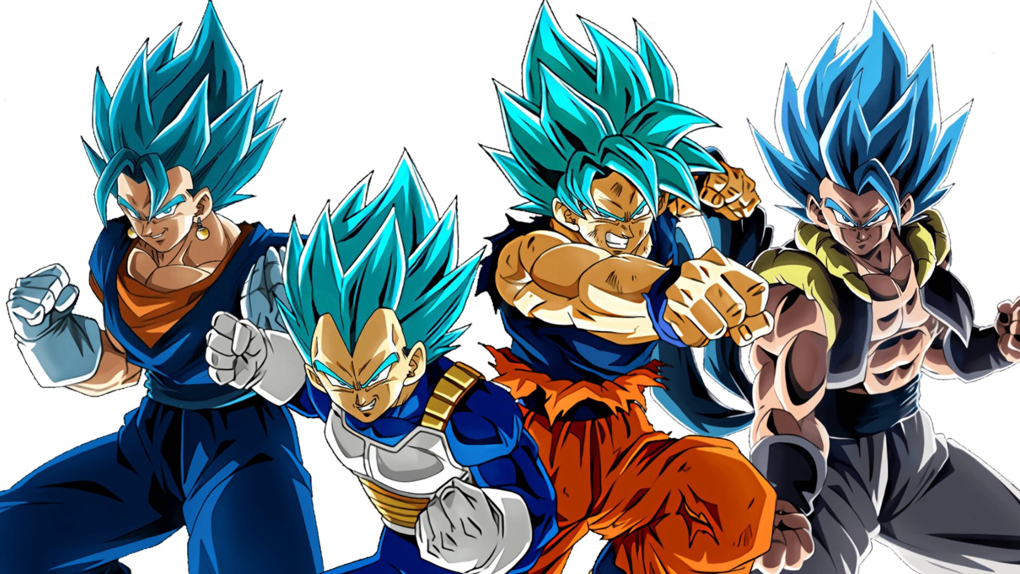 Vegetto and Gogeta  Goku and vegeta, Dragon ball, Goku