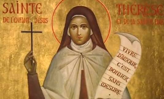 SainteLisieux's tweet photo. Je veux chercher le moyen d'aller au Ciel par une petite voie bien droite, bien courte, une petite voie toute nouvelle. #Thérèse 🌹 https://t.co/iuHe8jQapA
