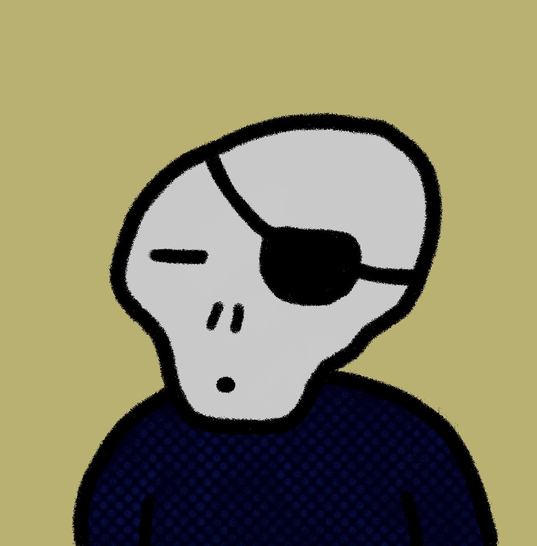 ShwinkWinks's tweet photo. Skulletti 007, only clean one with a flap 🔥

@SKULLETTI_HEN let's go! 
#nft #tezos #cryptocurrency #digitalart 
@ObitoSamaa what did u get? https://t.co/hkYQroLdKt