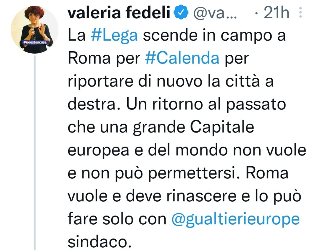 maurizioacerbo's tweet photo. La renziana sostenitrice del #JobsAct e di tutte le peggiori porcherie chiama al #votoutile contro @CarloCalenda che era un suo ministro per Gualtieri che non ricordo essersi mai opposto a Renzi. Con questu i palazzinari dormono tranquilli per mille anni. Vota la lista #Berdini https://t.co/LIYhsnVAPo