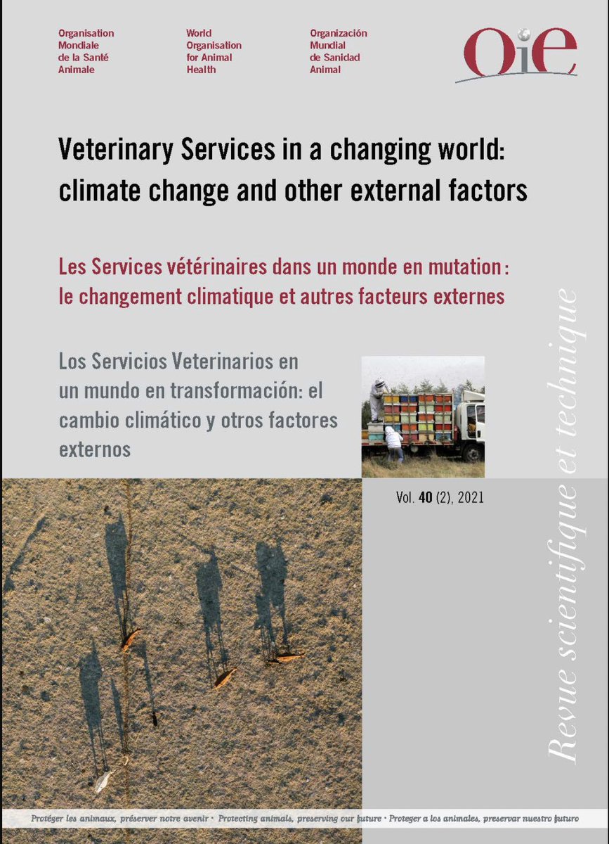 GBADsGlobal's tweet photo. New #gbadspublication is now live in the OIE Scientific and Technical Review vol 40. "Global Burden of Animal Diseases: novel approach to understanding and managing disease in livestock and aquaculture." More information is available on the #GBADs website https://t.co/q5sd04Wm09 https://t.co/RsgFdGj4Dd