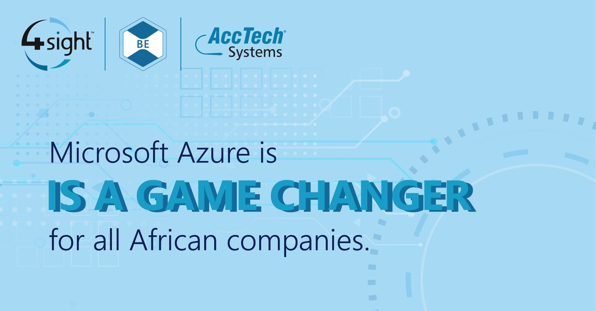 AccTechSystems's tweet image. A leading company in Sub-Saharan Africa decided to host their ERP business applications in the cloud with Microsoft Azure and saw quick results by implementing ERP on Azure. Book a demo NOW bit.ly/39baJS6 #AccTech #MicrosoftAzure #AzureHybrid #BusinessIntelligence