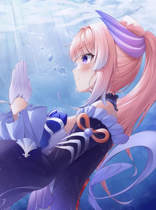 코코미..

心海..

#原神1周年 #kokomi 