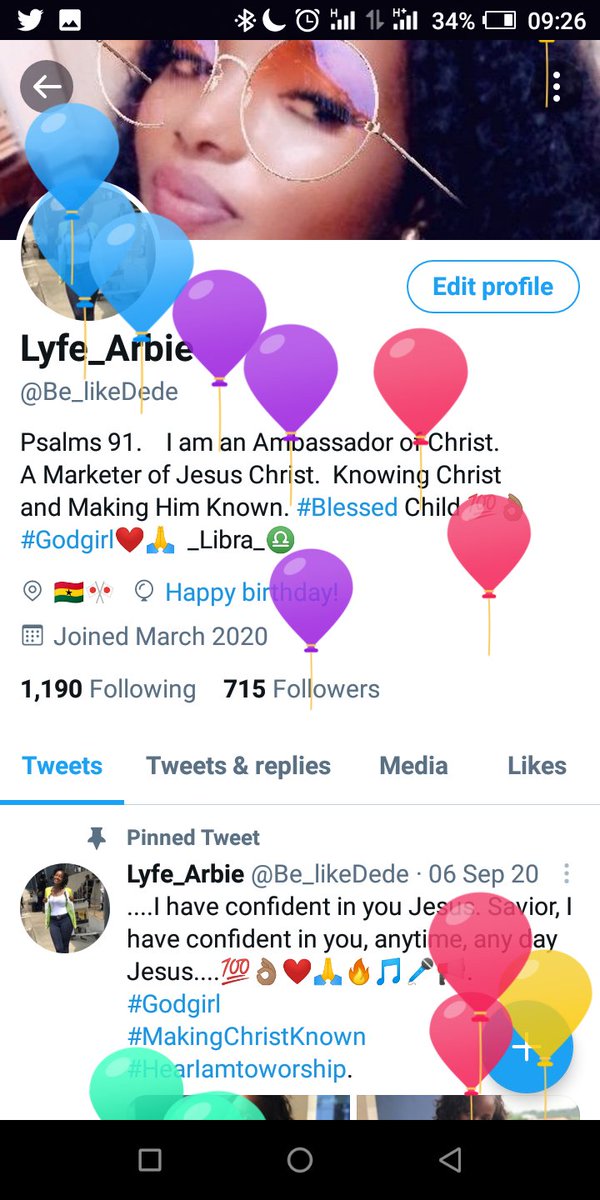 Be_likeDede's tweet photo. Hip hip hip hurrrrrraaaa 😍🎈💃💃🎉🎉🎉 another glorious year. Happy birthday to me , myself and I. Jehovah over do. Growing stronger and better.🙏❤️🎉🎉😃😃😃👯💃
#Protocolbreaker
#Jehovaoverdo
#EmberQueen https://t.co/Nba6zed5qt