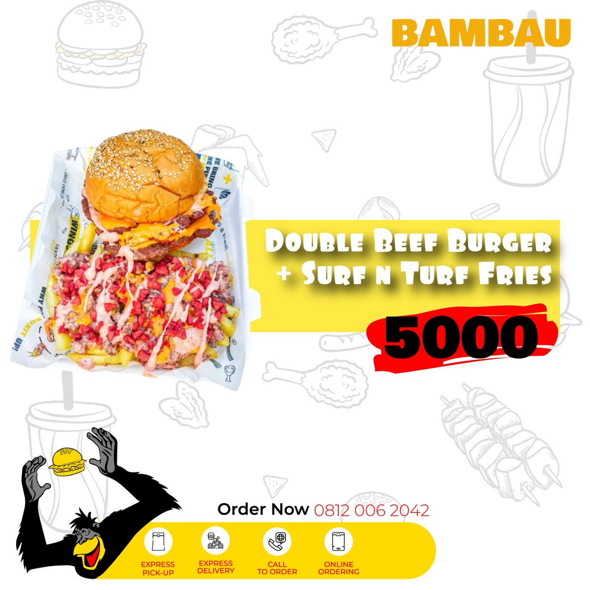 bambaucafe's tweet photo. It’s twos day! Share a meal with your loved one!
.
How to order 
Call 📞/0812 006 2042
Tap the link in bio 

#bambau #beyondfood #abuja #delivery https://t.co/cH0ORh6viQ