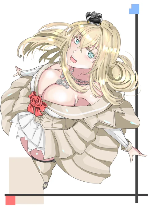 なに、ロイヤル谷間が流行ってるの? 