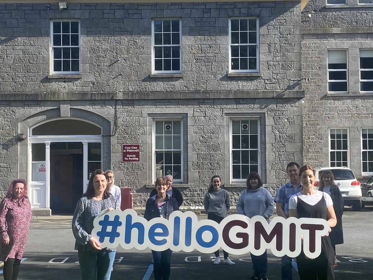ATU_Mayo's tweet photo. Welcome to the first cohort of School Age Childcare students @GMITOfficial #Mayo. The programme is the first of its kind in Ireland, with these professionals leading the way in School Age Childcare. #helloGMIT @Lklulu5 @RitaMelis6 @CaitrionaRyan10 @OrlaFlynnGMIT @justinkerr123 https://t.co/nKXm49MjLk