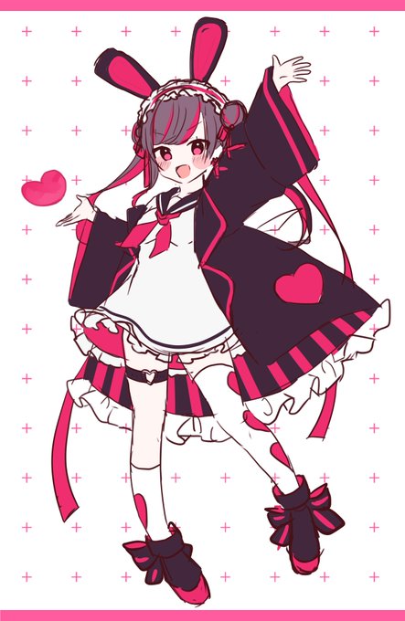 何も上げる絵が無いので今度行くtrpgの立ち絵ラフ 