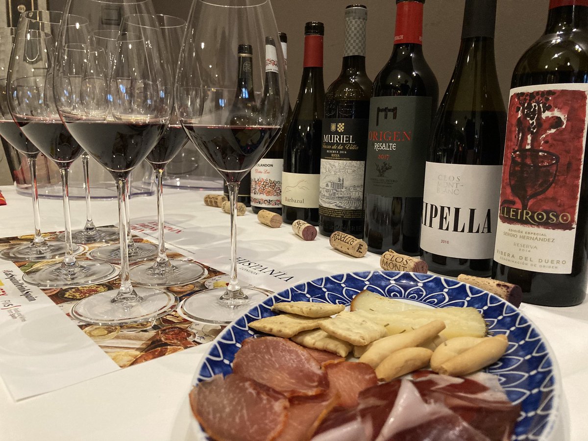 #eatspaindrinkspain begins for 2021 with a wonderful tasting of foods and wines at <a href="/hispanialondon/">Hispania London</a> with <a href="/SJEvansMW/">Sarah Jane Evans MW</a> in London