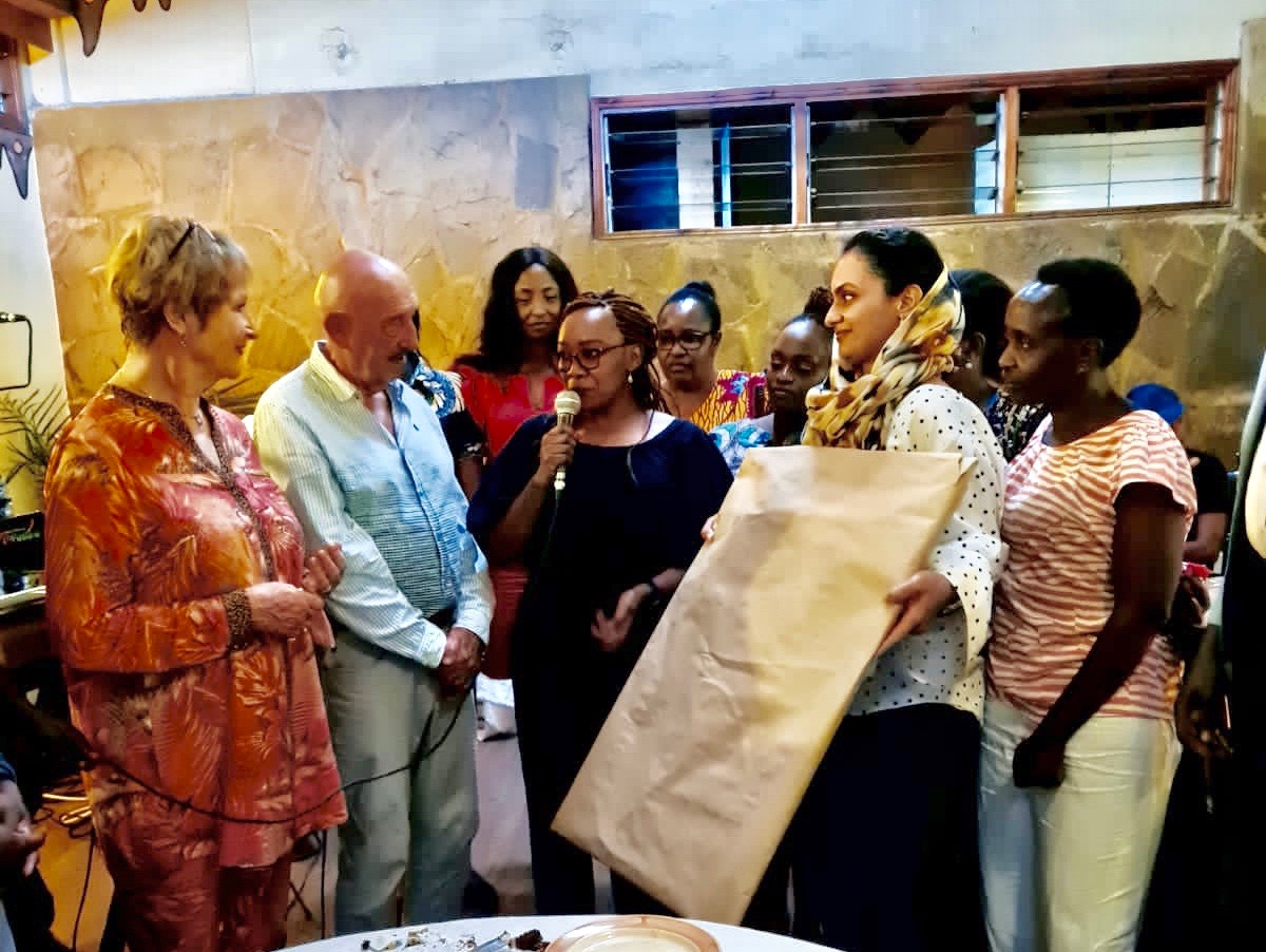 MuthaigaTravel's tweet photo. Muthaiga Travel Team Celebrates 80th Birthday of the Founder and Managing Director
Klarissa Wills
Contact us for ALL YOUR TRAVEL NEEDS
☎️ +254718002012
☎️ +211924 052704
📩 info@muthaiga.co.ke
#Birthday #At80 #MuthaigaTravelTeam https://t.co/OXam3Cc9mT