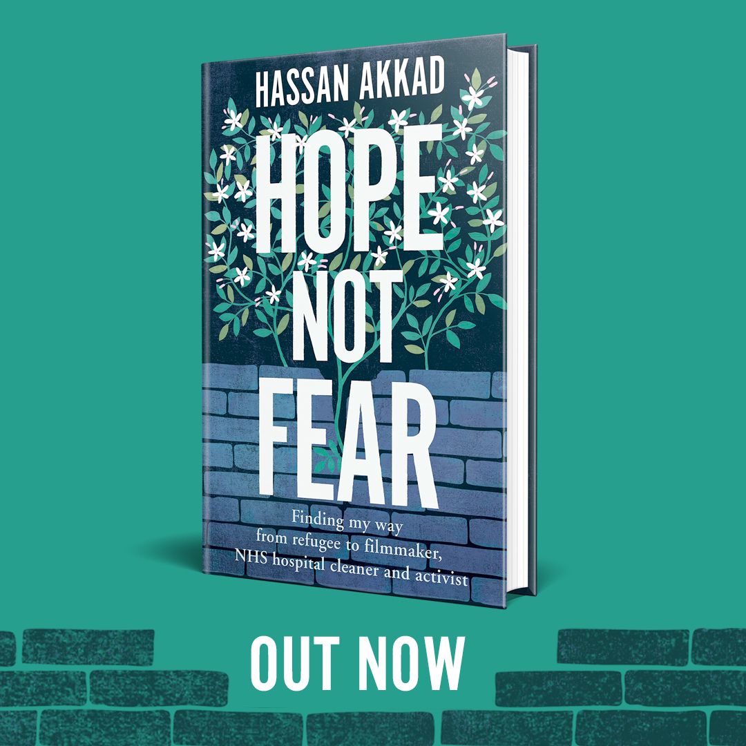 booksbybluebird's tweet photo. ‘If there is a story of our times, Hassan Akkad tells it in this remarkable memoir. Akkad writes with urgency, honesty and some generosity, finding hope and possibility amid the despair.’ 

The @guardian reviews @hassan_akkad’s brilliant HOPE NOT FEAR: https://t.co/eVAdW24nJL. https://t.co/nmkqa5yTiq