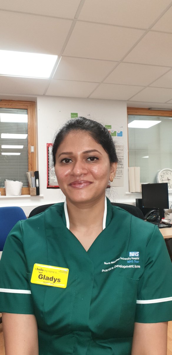 So proud to see Gladys' progression from an overseas nurse who embarked on the OSCE programme and now working alongside the Education Team as a  Practice Development Facilitator supporting and mentoring the future overseas nurses @NorthMidNHS #careerdevelopment