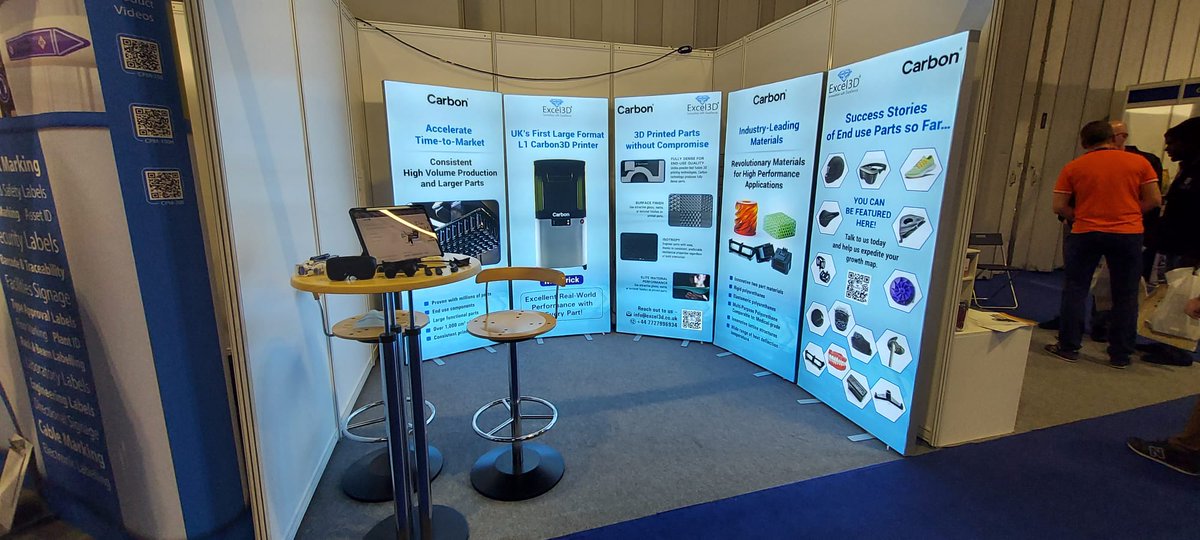 Excel3D's tweet photo. We are at the @TCT3Sixty this week!🚀 Make sure to stop by booth F3 to say hi and explore a world of new possibilities around product development and #3dprinting! #tct3sixty #excel3d #additivemanufacturing https://t.co/ZLWxMS1w3K