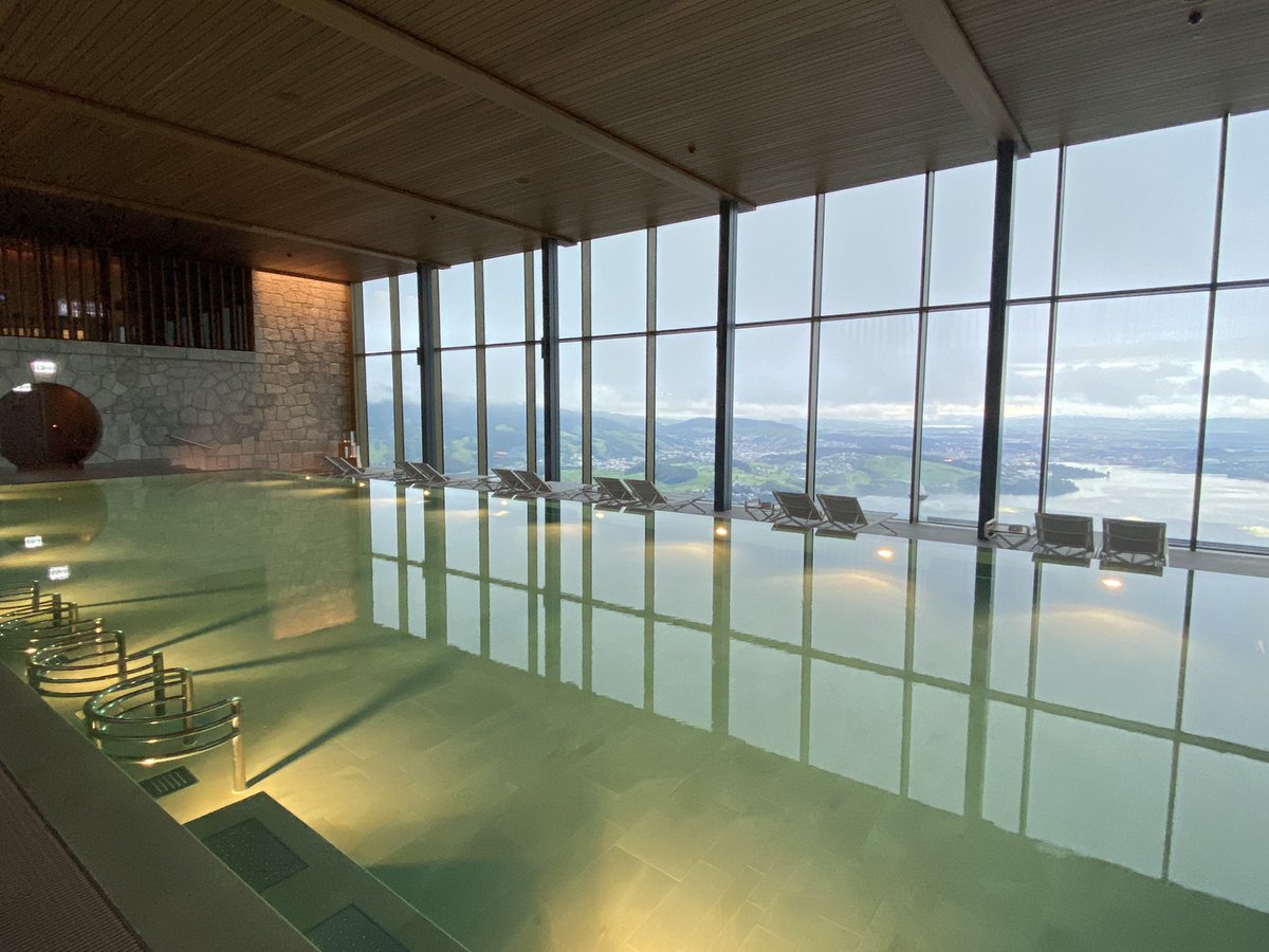 LuxeTiffany's tweet photo. Enjoyed a nice swim this morning in this stunning pool at @BurgenstockNOW Hotel #Switzerland overlooking Lake Lucerne. #travel #LuxeTiffany #LuxeCH #BurgenstockResort https://t.co/x6ToOu4JPv