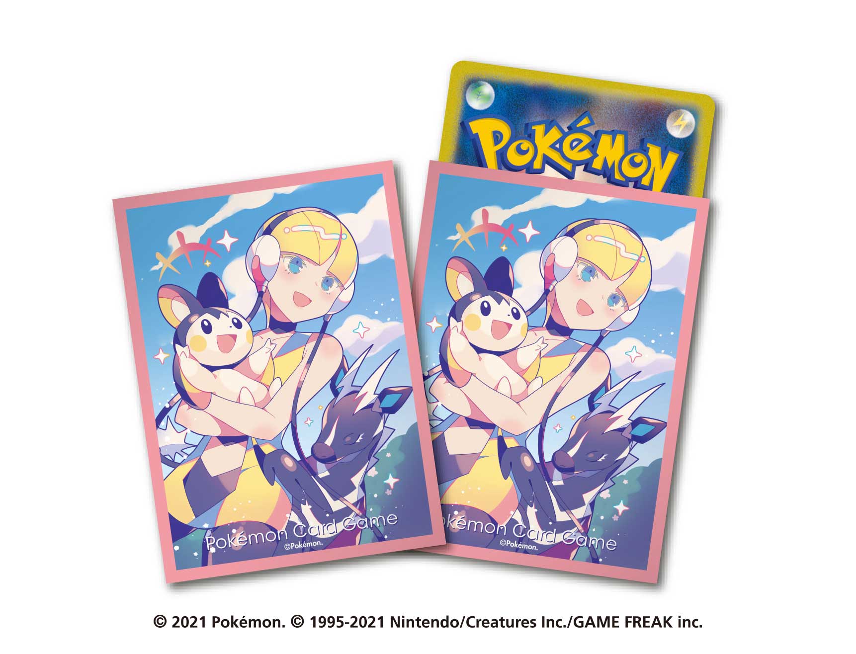 ポケモンカード ポケカ デッキシールド カミツレ 初期 開封済 25枚 夢ノ内 on X: 