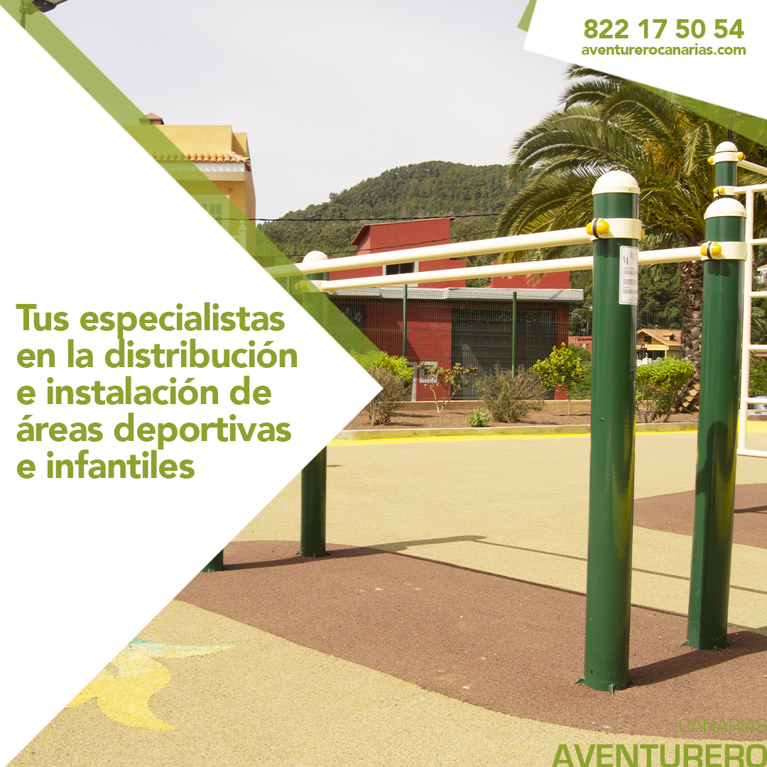 ¿Qué hacemos en #CanariasAventurero? Nos hemos especializado en:
👉 Áreas infantiles
👉 Pavimentos para áreas deportivas e infantiles
👉 Áreas deportivas
👉 Espacios lúdicos de exterior e interior
👉 Mobiliario urbano
👉 Césped artificial

➡️ Visita aventurerocanarias.com