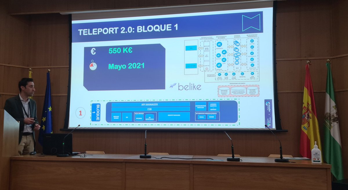 Ayer asistí a la presentación de los avances de Teleport 2.0, el nuevo Port Community System del <a href="/PuertoAlgeciras/">Puerto de Algeciras</a> que, con un presupuesto de 10M€, entrará en funcionamiento a finales de 2022. Un proyecto ambicioso con <a href="/belikesoftware/">belike</a> como encargada de desarrollar el bloque 1
