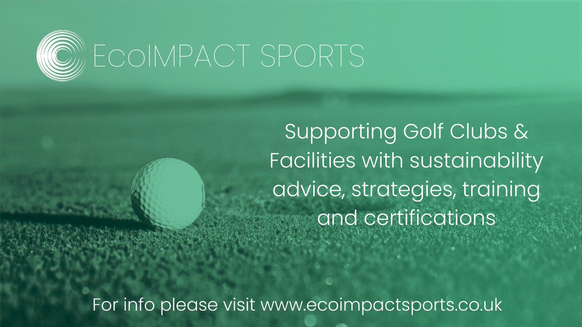 EcoIMPACT Sports Golf tweet media