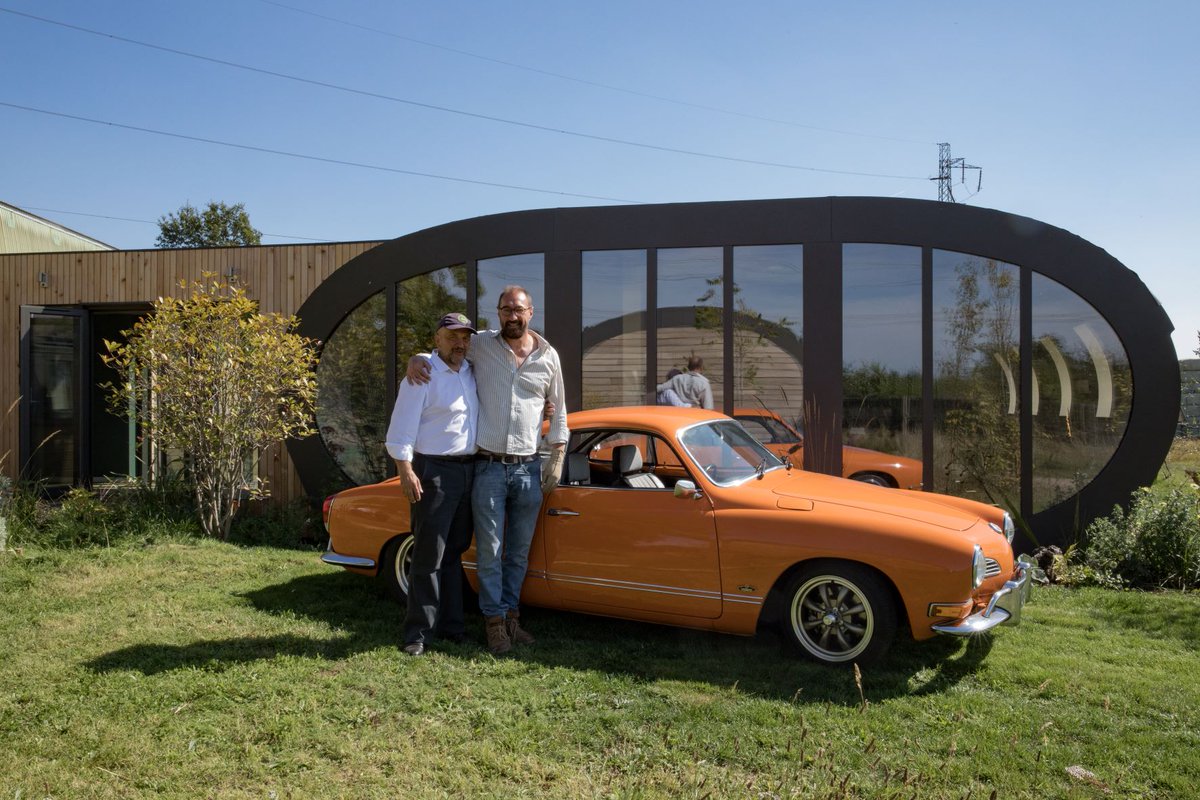 The beautiful electric #KarmannGhia and our #lowcarbon ARC buildings 🙌

Thanks to <a href="/ElectrogenicREV/">Electrogenic</a> for bringing your Karmann Ghia along on your recent visit to Green Unit 💚

#electricKarmannGhia #electricvehicles #electricconversion #electriccars #modular #offsite #allectric