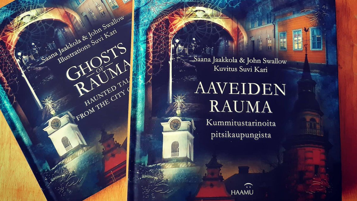 HaamuKustannus's tweet photo. Ooh! Rauman aaveet purjehtivat Haamun konttoriin. Kohta seilataan Turkuun. Ai miksikö? No tietenkin siksi, että ihan pian alkavat @Kirjamessut #Turku. Nähdäänhän siellä! Raumalaisaaveista kertovat lisää @SaanaJaakkola &amp; @JohnSwallow66 la 2.10.2021 klo 16.40 Kallas-lavalla. https://t.co/MIEvEzTy18