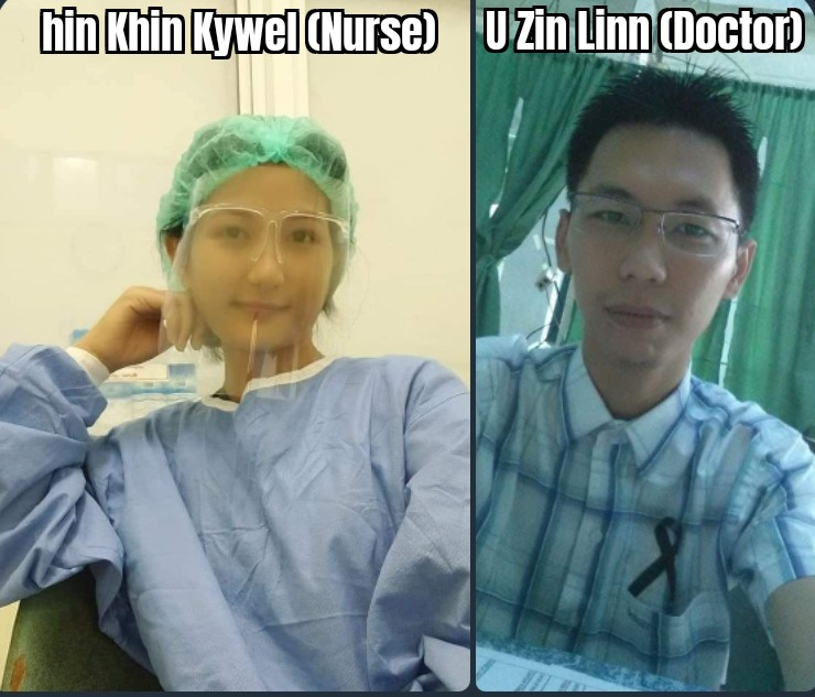 DoctorsRights's tweet photo. Victims of the brutal executions by the security forces on 25th September includes a CDM doctor and a CDM nurse. According to the witnesses, they were forcefully abducted from their house in the middle of the night when they were shot dead without any investigation (1/3) https://t.co/I3oPnqyvYO