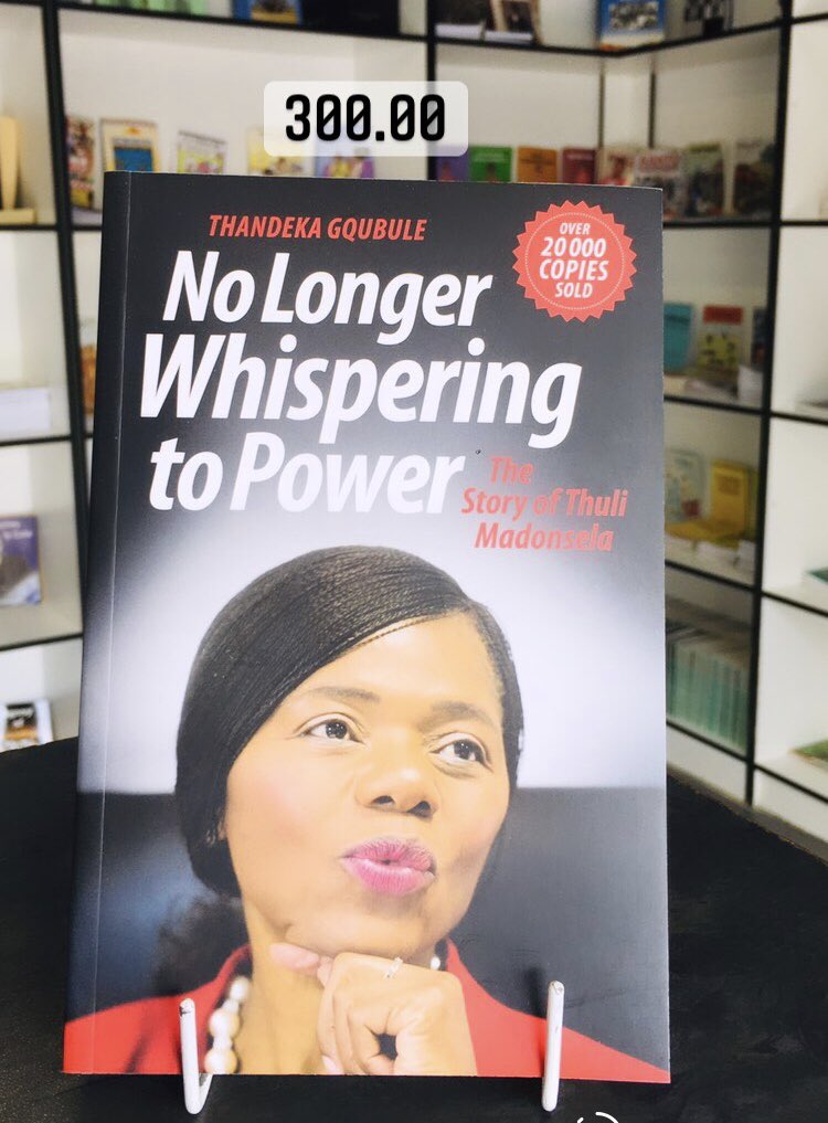 BooksRadical's tweet image. Our book of the day gives us an insight to Thuli Madonselas life as a public protector #get your copy only two left.