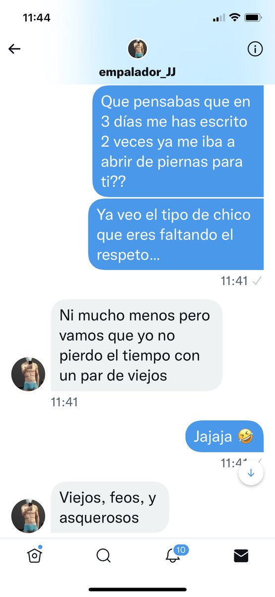😡 Vaya “personaje” por llamarlo de alguna manera… luego que si no quedamos… al final preferimos repetir con chicos de confianza que sabemos que no fallan. Nunca pido Hacer RT pero ahora me gustaría que lo hicieseis para que todo el mundo sepa de este individuo.