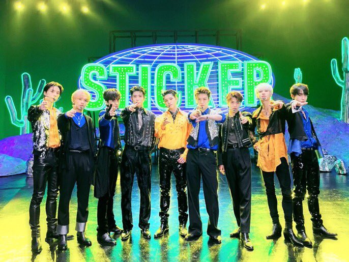 silblue's tweet photo. Congratulations #NCT127Sticker 4th win🎉🎉🎉🎉 https://t.co/T4eHgs6pGQ