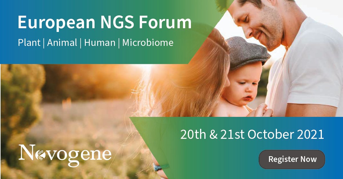 Novogene_Europe's tweet photo. Join us for our European NGS Forum, a series of engaging talks delivered by some of the leading researchers in the NGS community. Follow the link below for details and to register for this free online event!

https://t.co/BcDULxLdH4 https://t.co/VDKNKfoGDS
