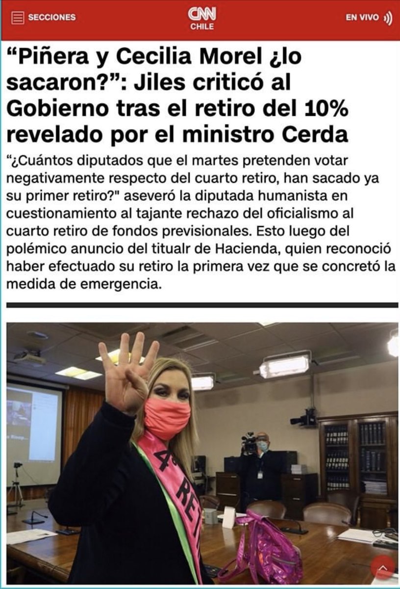 PamJiles's tweet image. Amados Nietit@s: hace 5 meses presenté el CuartoRetiro y toda la clase política me dijo irresponsable, populista y afirmaron q era imposible. Hemos avanzado: tuvieron q sumarse 1 a 1. Mi amor y empeño están con ustedes. Por ustedes nada es imposible.
#FuerzaAbuelaConCuartoRetiro