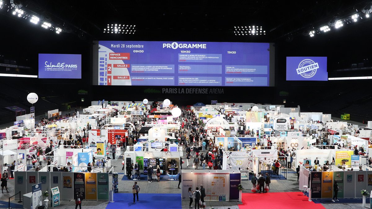plenitudearena's tweet photo. 👋 Les équipes de @ParisLaDefArena vous donnent rendez-vous sur le #SalonsCE !
📍 On vous attend au stand D50, on se fera une joie de vous présenter nos offres ! Et en plus, 2 places sont à gagner pour l'événement de votre choix... 😏
Les infos ici : https://t.co/mJDo5A5J70 https://t.co/eAlnYxAj6e
