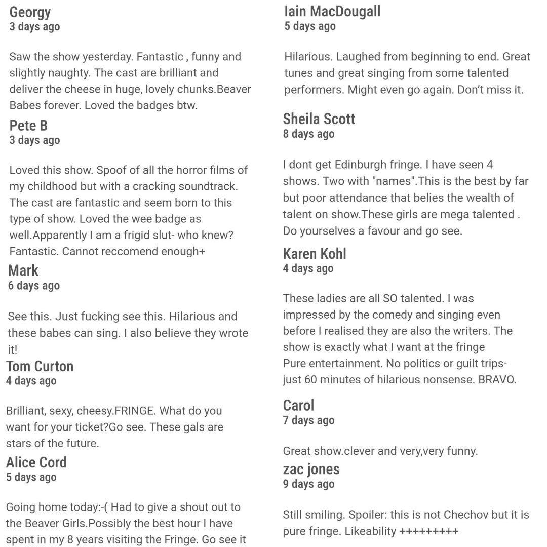 #ScreamPhone 2021:
<a href="/sohotheatre/">Soho Theatre</a> <a href="/OldJointStock/">Old Joint Stock Pub & Theatre</a> <a href="/YvonneArnaud/">Yvonne Arnaud Theatre</a> <a href="/WardrobeTheatre/">The Wardrobe Theatre</a> <a href="/RondoTheatre/">The Rondo Theatre</a> <a href="/BuzzardTheatre/">Leighton Buzzard Library Theatre</a> <a href="/_TownAndGown/">Town and Gown Pub & Theatre</a> <a href="/KomediaBrighton/">Komedia Brighton</a>

Have a peek at some audience reviews from <a href="/Gildedballoon/">Gilded Balloon</a> #Edfringe2019 for some #WednesdayWisdom and get booking:
swiperighttheatre.com