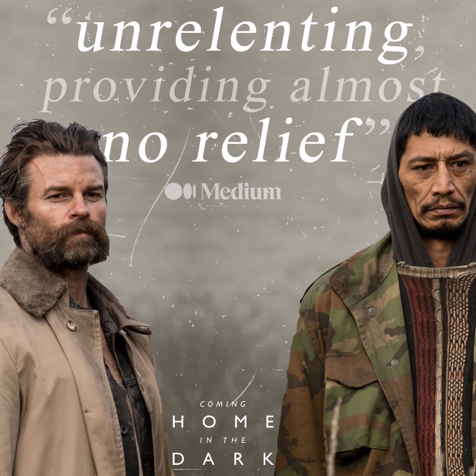 Critics are raving...

❝shocking❞ 
Flicks
❝sophisticated❞ 
STACK Magazine
❝stark and unsettling❞ 
The New Zealand Herald

In Cinemas Now
bit.ly/3jtW6zB

#ComingHomeInTheDark