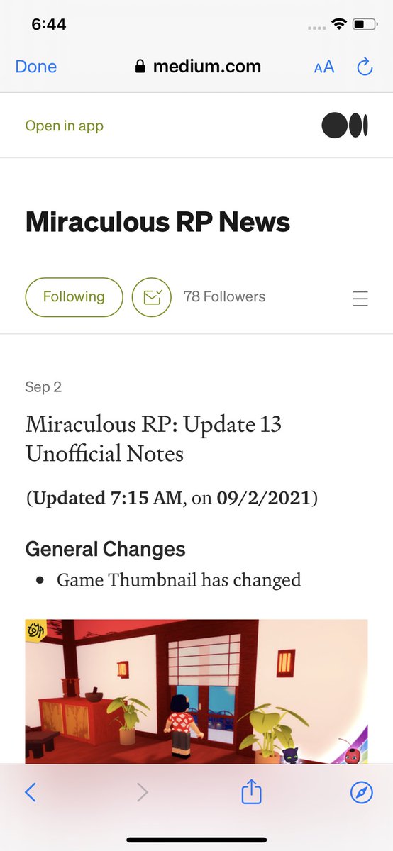 Miraculous RP: Ladybug & Chat Noir Update 12 Notes, by Miraculous RP News