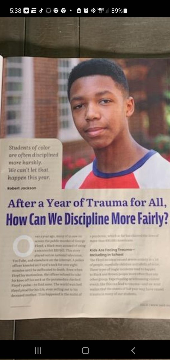 RJMotivates's tweet photo. Happy to be featured in @ASCD EL Magazine's October 2021 issue where I wrote an article about how to discipline students with care, especially students of color. 

Check it out!

📖 https://t.co/50DtDAy1SJ #ClassroomManagement https://t.co/qhXpHmGVf9 https://t.co/pq2k1rbzYo